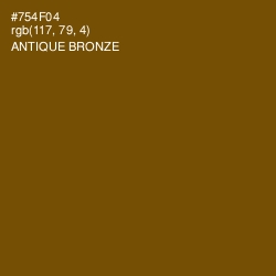 #754F04 - Antique Bronze Color Image